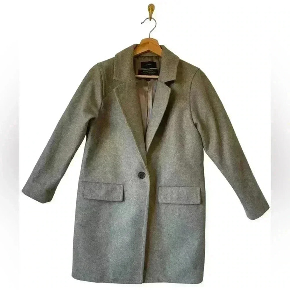 J. Crew Gray Women's Coat - Picture 1 of 11